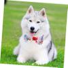 Supvox Adorable Valentine's Day Pet Bow Tie Set for Dogs and Cats view 3
