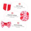 Supvox Adorable Valentine's Day Pet Bow Tie Set for Dogs and Cats view 4