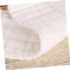 SECFOU Cotton Muslin Cloths for Babies, 6-Pack, White view 3