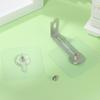 GARVALON 5-Piece No-Drill Furniture Anti-Tip Anchors, Acrylic and Stainless Steel view 4