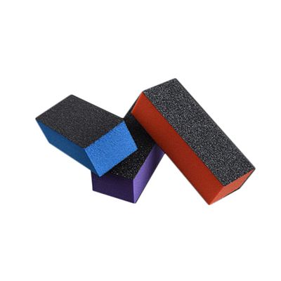 18-Piece Triangular Sponge Nail Files for Polishing