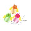 Toyvian Animal Bath Mitts, 3-Pack, for Children view 2