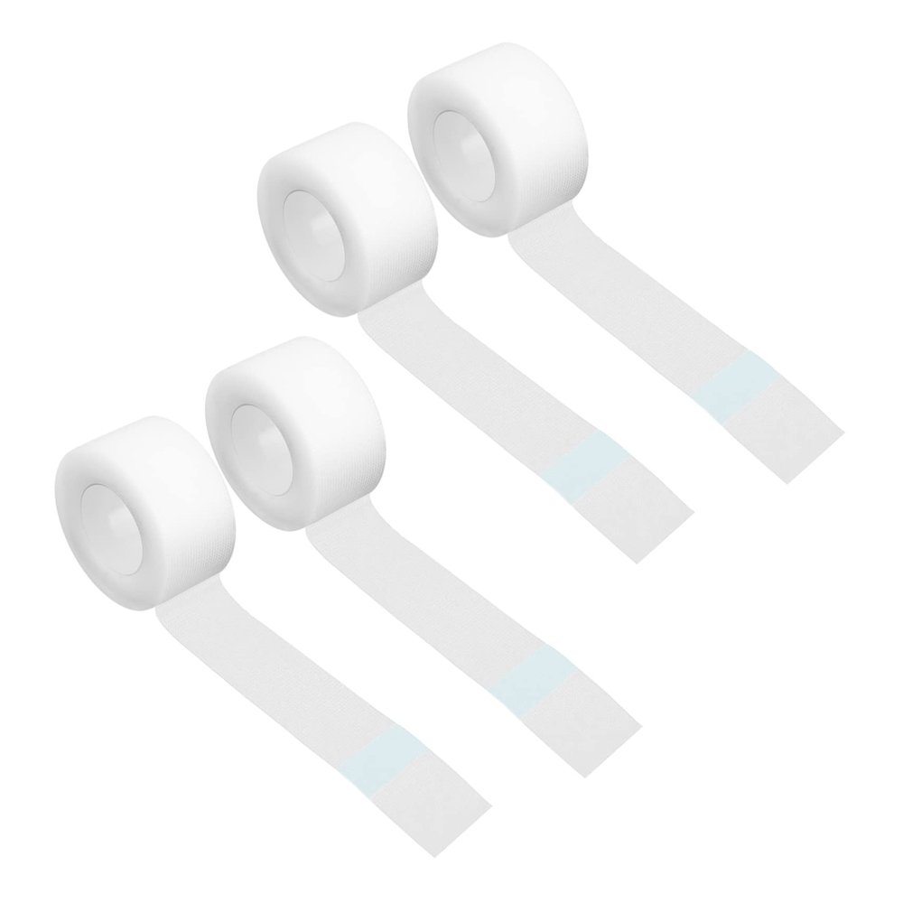 FOMIYES 4-Roll Self-Adhesive Double Eyelid Tape, Breathable PE, Transparent and Lightweight