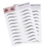 Black Eyebrow Tattoo Paper Stencils for Beginners view 1