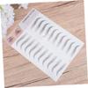 Black Eyebrow Tattoo Paper Stencils for Beginners view 3