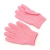 Cosmetic Gloves, 1 Pair, Natural Gel and Fiber, Pink view 1