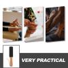 minkissy Double-Sided Foot File with Wooden Handle view 3