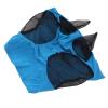 Horse Mesh Fly Mask with Ear Protection, Breathable, Elastic, Purple view 1