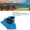 Horse Mesh Fly Mask with Ear Protection, Breathable, Elastic, Purple view 3