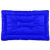 Soft, Comfortable Dog Bed Mat with Non-Slip Base, Washable, Blue view 1