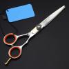 Professional 6-Inch Japanese 440C Steel Hair Cutting and Thinning Scissors Set view 2