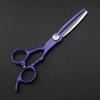 Professional 6-Inch Purple Hair-Cutting Scissors, Japanese 440C Steel view 3