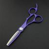 Professional 6-Inch Purple Hair-Cutting Scissors, Japanese 440C Steel view 4