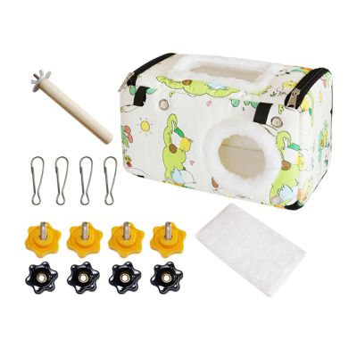 Veasbuu Warm Bird Bed and Hammock for Cage
