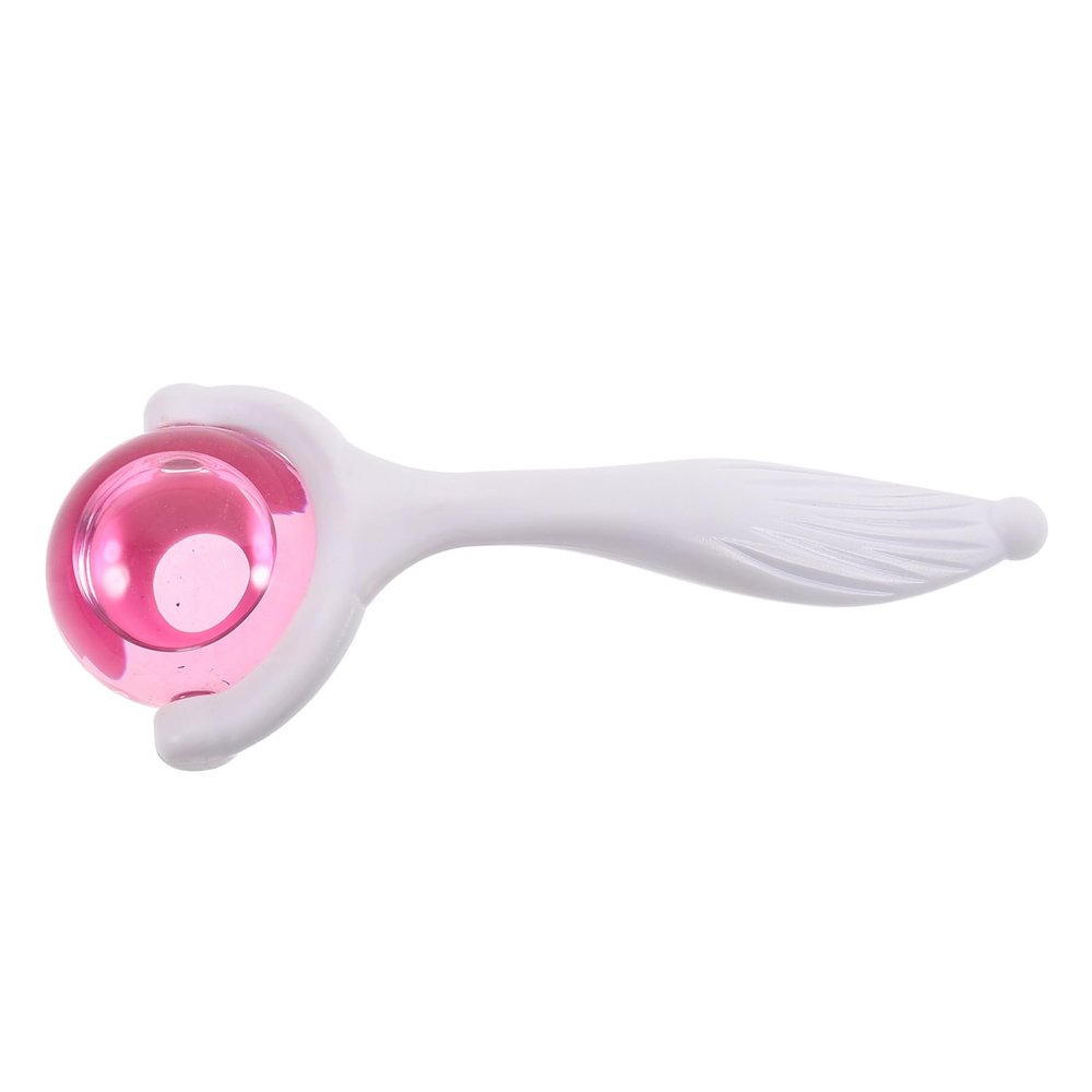 Pink ABS Facial Ice Globes with Multiple Massage Balls