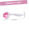 Pink ABS Facial Ice Globes with Multiple Massage Balls view 2