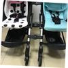 Adjustable Black 3-Piece Twin Stroller Connector view 4