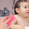 VINTORKY 3-Piece Baby Brush Set with Soft Sponge and Plastic Handle for Newborn Bathing view 2