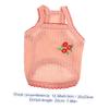 BESPORTBLE Summer Dog Clothing for Small Dogs with Floral Embroidery view 2