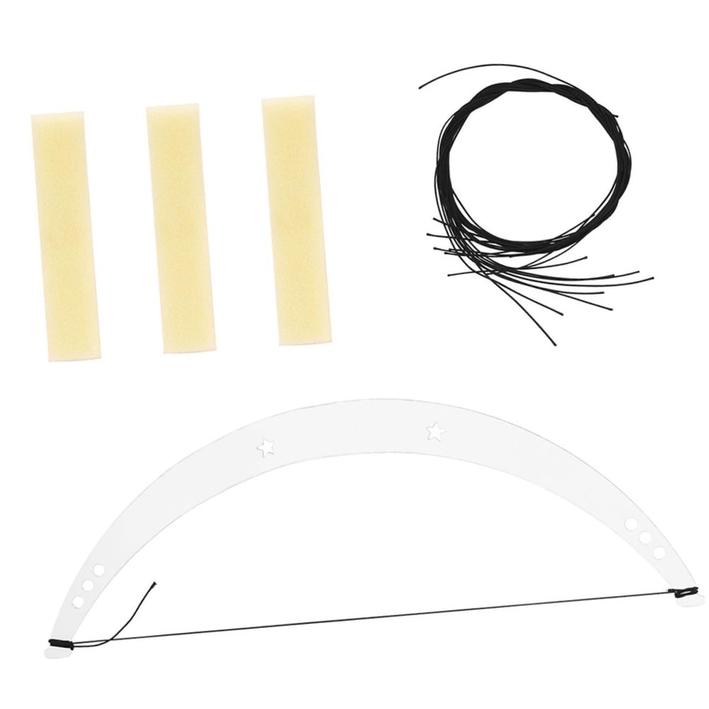 Arc-Shaped Acrylic Eyebrow Ruler for Microblading