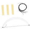Arc-Shaped Acrylic Eyebrow Ruler for Microblading view 1