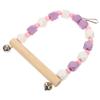 Yardwe Wooden Bird Swing Toy view 1