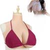 Adima Realistic Silicone Breastplate, G Cup, Brown, High Elasticity view 1