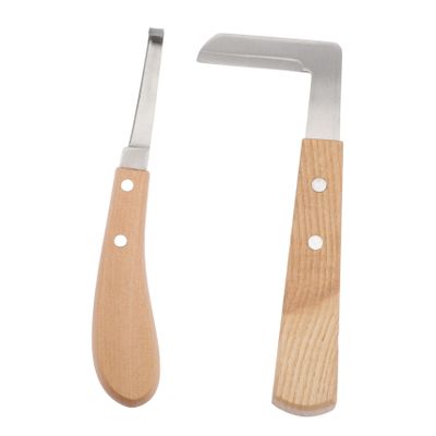 HAPINARY 2-Piece Carbon Steel Hoof Care Tools for Horses and Cattle