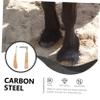 HAPINARY 2-Piece Carbon Steel Hoof Care Tools for Horses and Cattle view 2