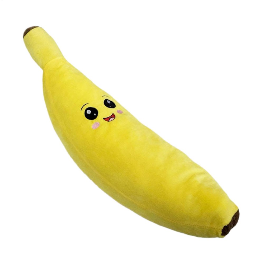 Banana Dog Toy with Squeaker