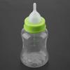 Akozon 4-Piece Silicone Transparent Durable Milk Bottle Feeder for Pets view 2