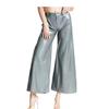 GAYLOP Natural Latex Flared Leggings, Loose-Fit Pants, Zipperless, Red, M view 1