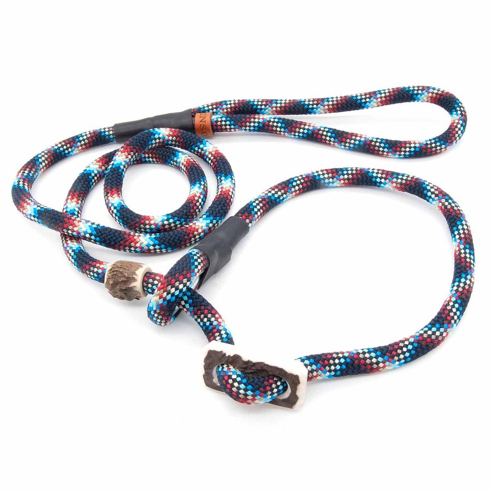 Retriever/Moxon Leash Sporty Style | 10 mm Durable Rope Dog Leash with Collar Function