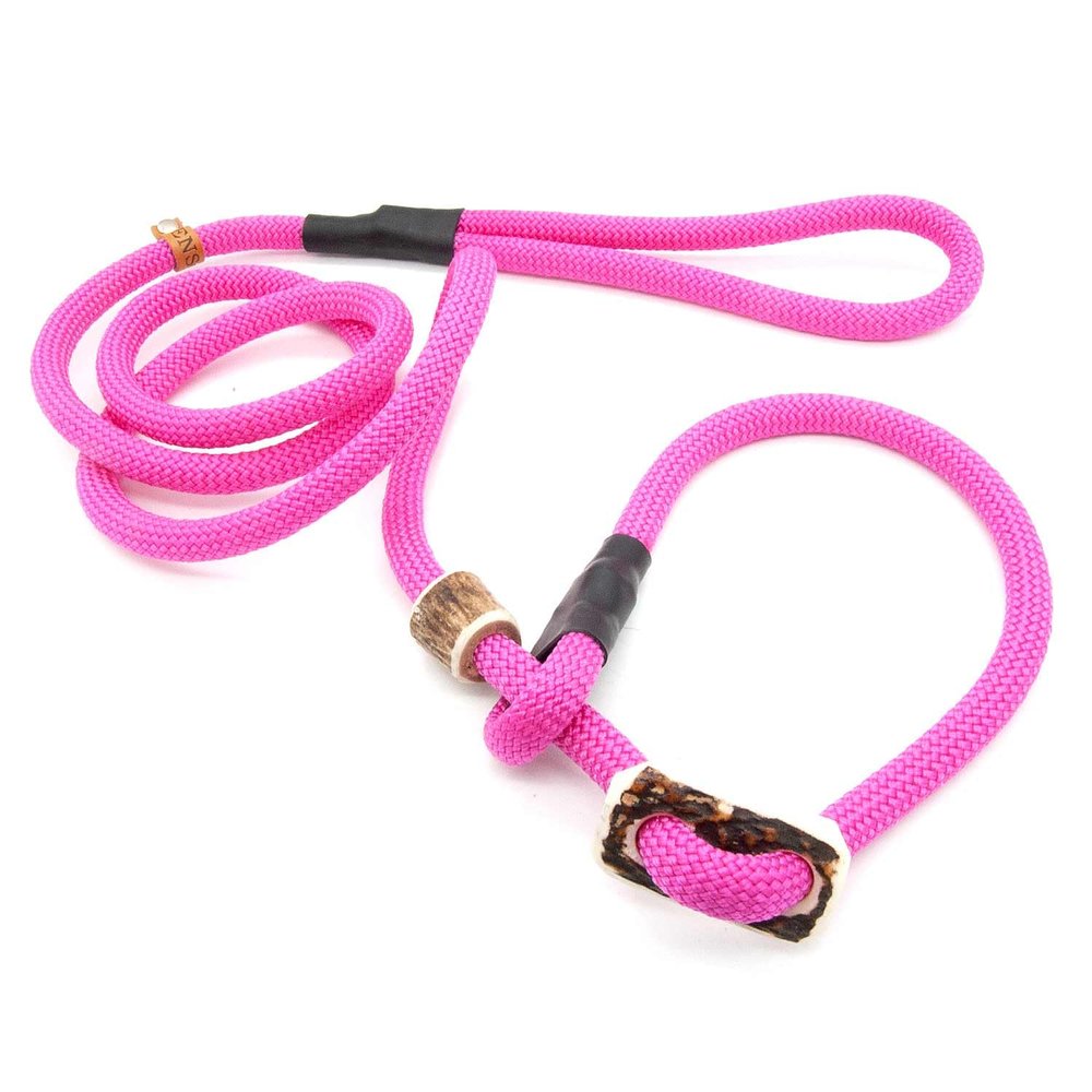 Sporty-Style Retriever/Moxon Dog Leash | 10 mm Weatherproof Rope Leash with Collar Function
