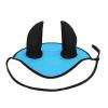 BEALIFE Breathable Polyester Mesh Horse Ear Covers, Lightweight and Durable, Sky Blue view 1