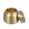 Small, Space-Saving Brass Urn for Ashes view 1