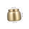 Small, Space-Saving Brass Urn for Ashes view 2