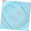 KAILIKETIY Baby Bathtub Seat, Random Color, Polyester Support Net, Blue, with Button view 4