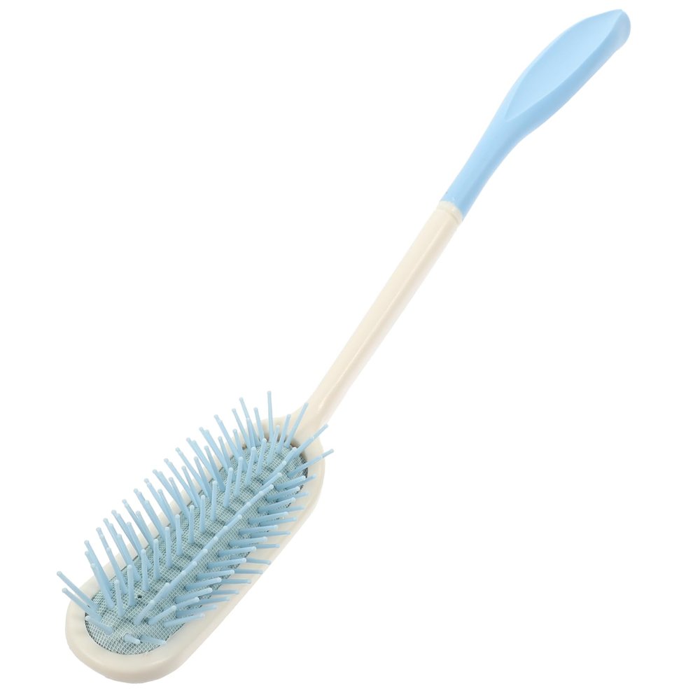 HOMOCONO Long-Handled Hair Comb with Ergonomic Grip