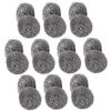 HOMOCONO Steel Wool Scrubbers, 20-Pack view 1