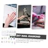 HAPINARY Flat-Back Nail Charms and Rhinestones view 4