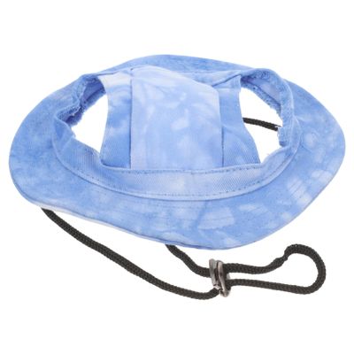 Happyyami Adjustable Dog Hat with Wide Brim for Small Dogs and Cats