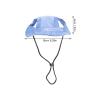 Happyyami Adjustable Dog Hat with Wide Brim for Small Dogs and Cats view 2
