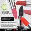 Anglicolor Black Metallic Glitter Lipstick, Glossy view 3