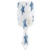Watercolor Stars White Hair Massage Brush, Antistatic Women's Comb, Travel Hair Brush view 1