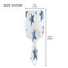 Watercolor Stars White Hair Massage Brush, Antistatic Women's Comb, Travel Hair Brush view 3