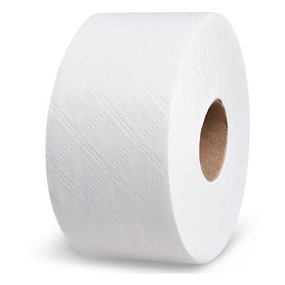 VEPATIM 12-Roll Toilet Paper, Perforated, 2-Ply, 18 cm x 100 m, White
