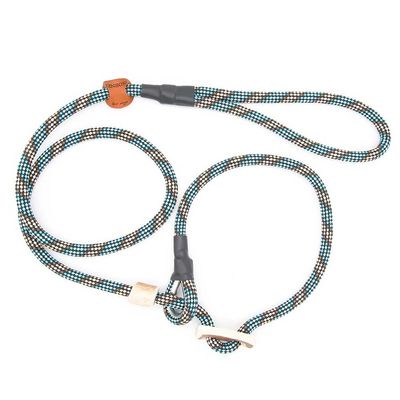 Sporty-Style Retriever/Moxon Leash | 8 mm Weather-Resistant Rope Dog Leash with Collar Function