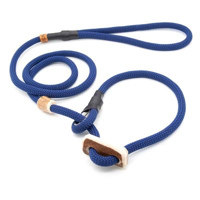 Retriever/Moxon Dog Leash, Sporty Style | 8 mm Weather-Resistant Rope Leash with Clamp and Collar Function