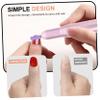 VINTORKY 32-Piece Purple Sanding Bands for Nail Drill view 4